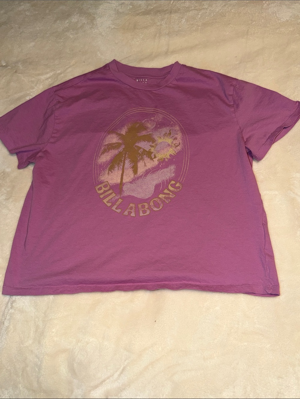 Womens M Billabong Premium Cotton Tee